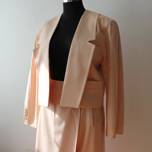 Vintage 80's Escada 2-Piece Suit Skirt Set - Picture 6 of 17
